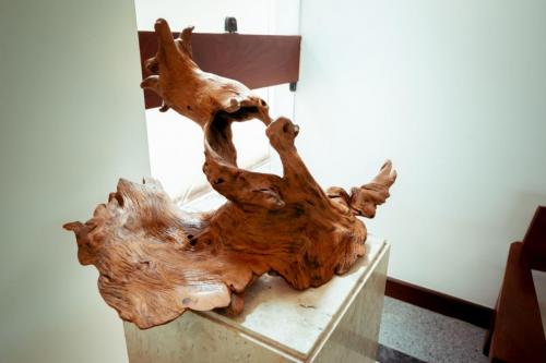 Escultura de madeira - Camacã